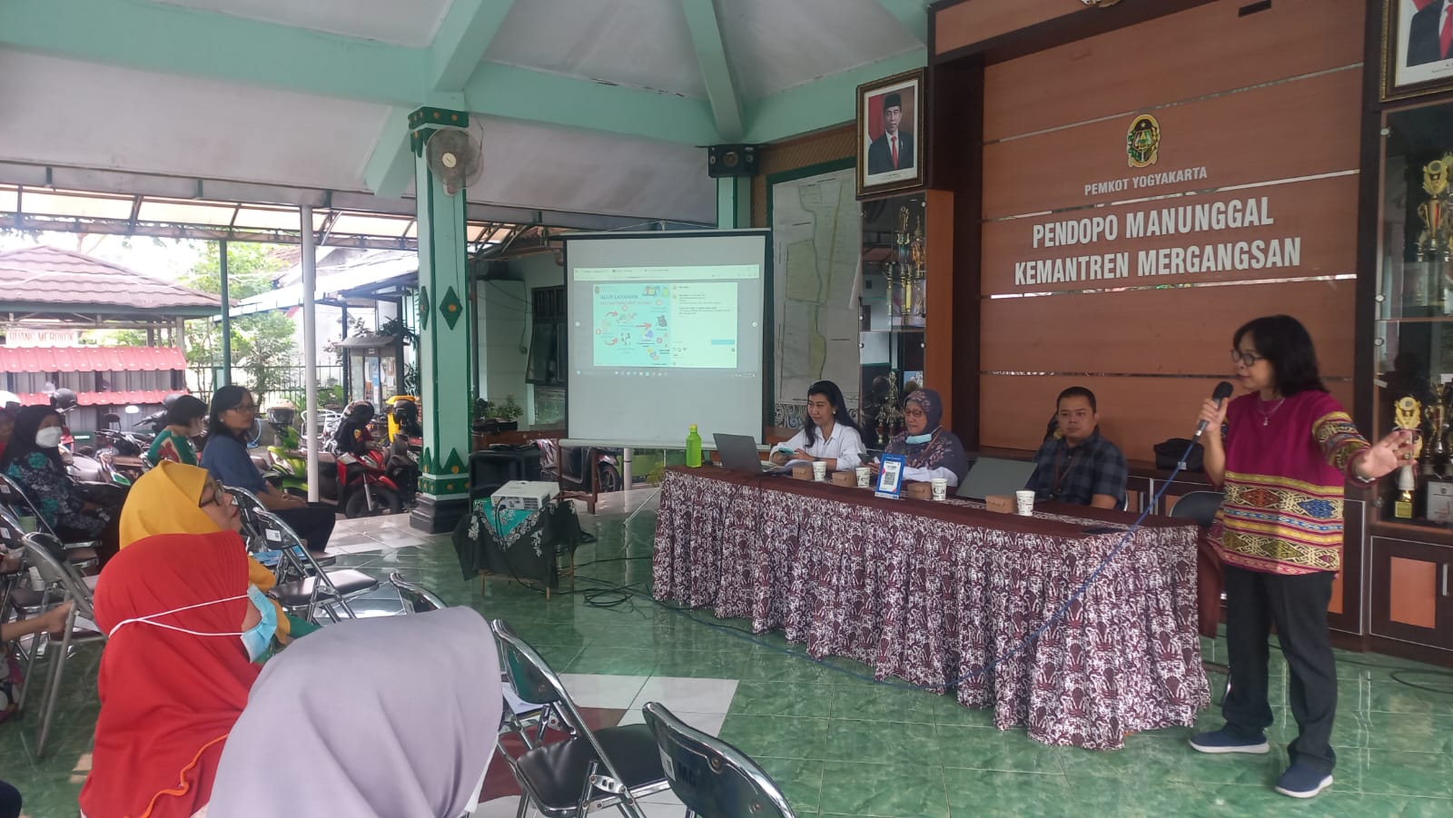 SOSIALISASI WEBSITE MISS JUM OLEH KEMANTREN MERGANGSAN DAN BPD DIY