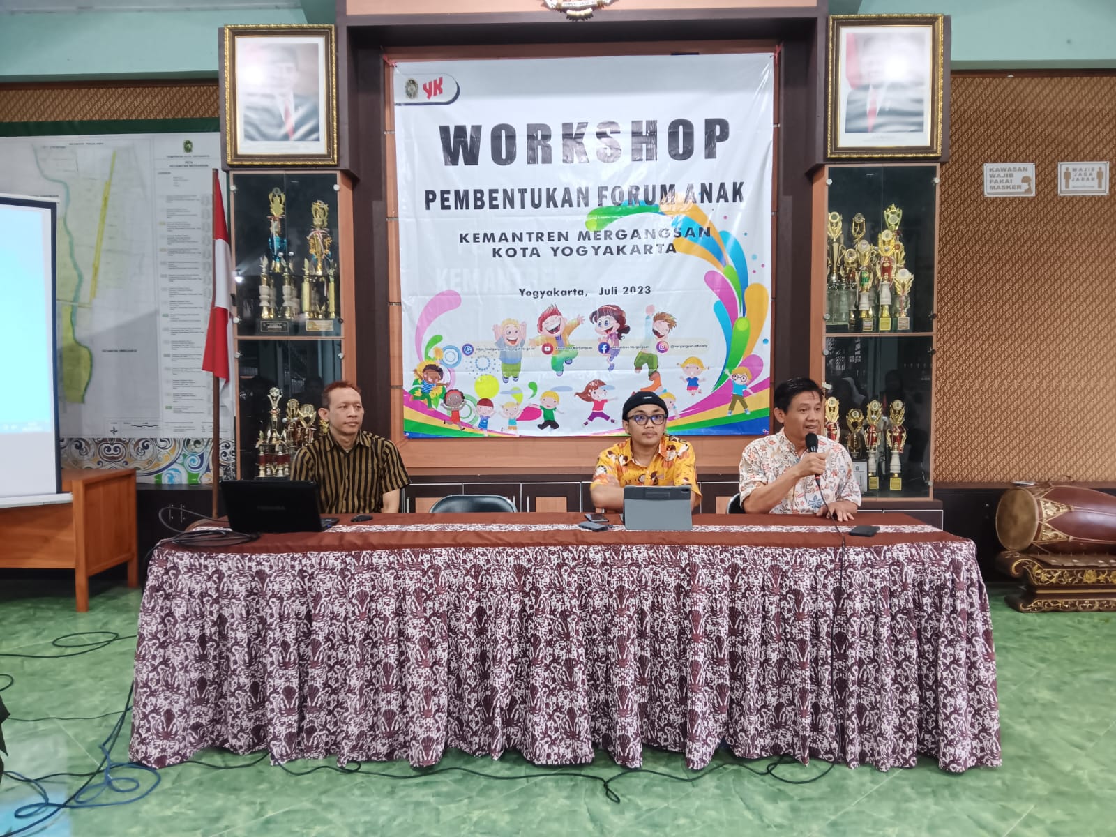 Workshop Pembentukan Forum Anak Tingkat Kemantren di Kemantren Mergangsan