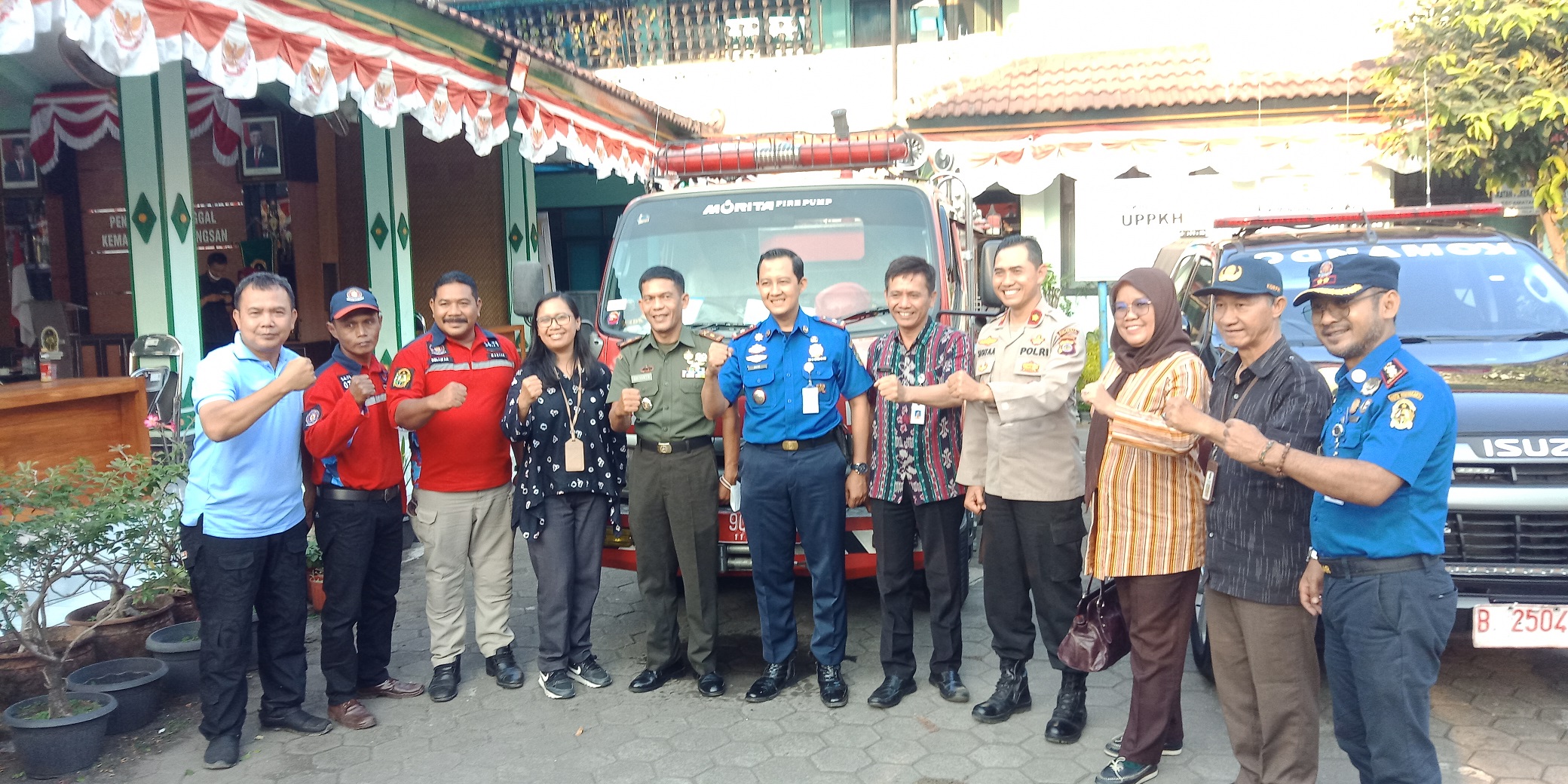 Optimalkan Pelayanan  Yogyakarta Sisi Selatan, Damkarmat Jogja Ujicoba Pos Bantu di Kemantren Mergangsan