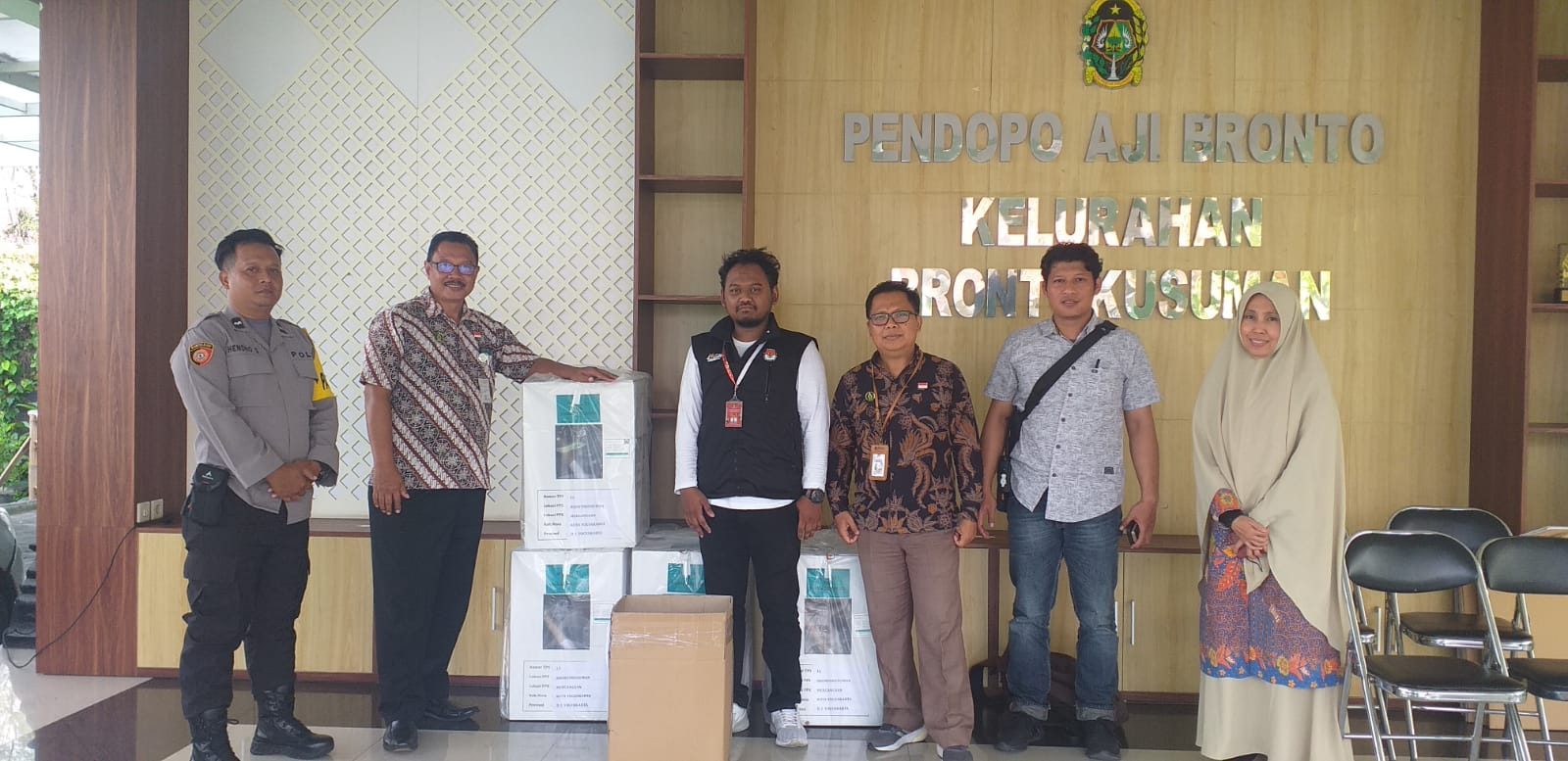 Distribusi Logistik Pilkada 2024 di Wilayah Kemantren Mergangsan