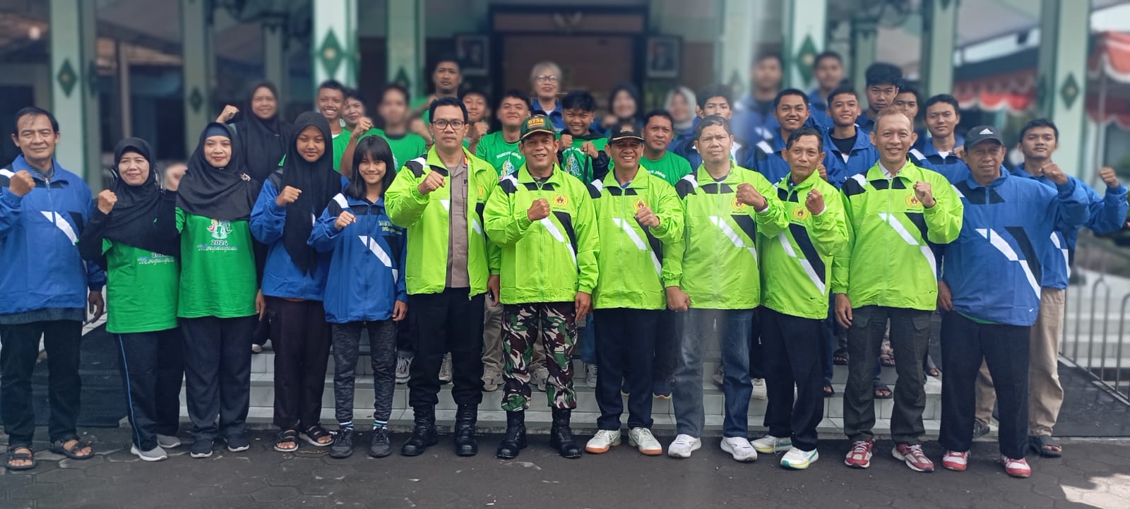 Pelepasan Kontingen Pekan Olahraga Kota Yogyakarta tahun 2024